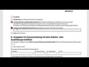 Как заполнить формуляр EK от Джобцентра