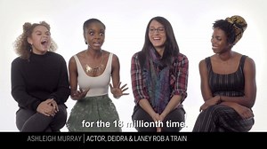 41K views · 11 reactions | ICYMI Ashleigh Murray of “Deidra & Laney Rob a Train” told us who got her giddy. Presented by GEICO | SundanceTV | Facebook