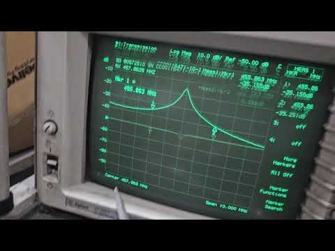 Preselector Set Up, Agilent 8714ET Network Analyzer