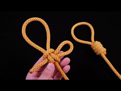 Three kinds of knots with different functions, knotting methods