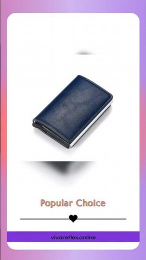 Men's Leather Credit Card Holder – RFID Blocking