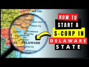 How to Form & Set Up An S Corp in Delaware in 2025 (S-Corporation Online) | Incorporate in DE State