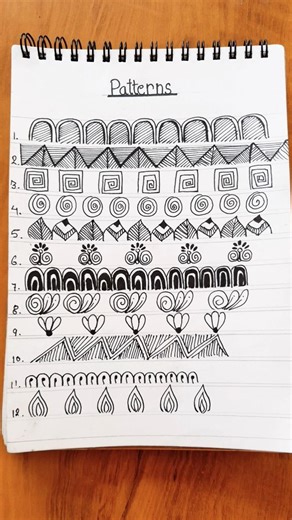 Easy Mandala pattern #shorts #zentangle #shortvideo #viral #trending #ytshorts #youtubeshorts #art