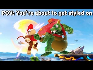 most insane smash bros custom combos