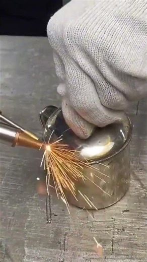 Precision Metal Brazing Process Demonstrating Controlled Heat Application And Clean Joint Formation