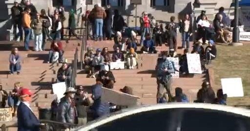 Protesters outside Colorado State Capitol speak out against ICE policies