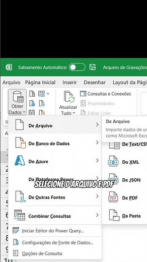 BE AMAZED: How to TRANSFORM PDF into EXCEL SUPER FAST! SEE NOW! #excel #tips