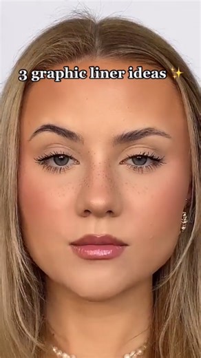 Step up your look with these 3 easy graphic liner ideas