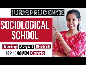 Sociological School of Jurisprudence | In Hindi