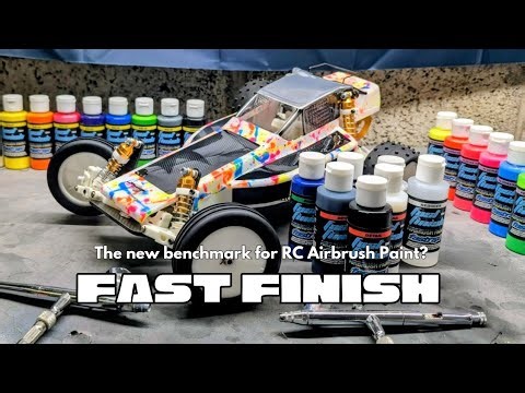 Fastrax FAST FINISH Airbrush Paint. Is this the paint we've been waiting for?