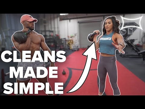 Kettlebell Cleans Made SIMPLE w/ Hannah Eden