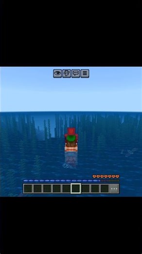 run until find a ocean monument #minecraft #mlg #gaming