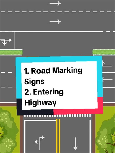 Follow Road Marking Signs: Avoid Mistakes on Highways
