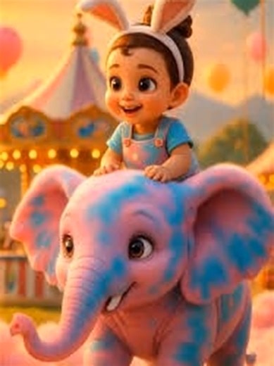 Little Child Plays with Elephant: A Heartwarming Moment