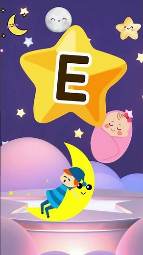 ABC Song Lullaby 🌙 Bedtime Alphabet Song for Toddlers & Kids #Shorts