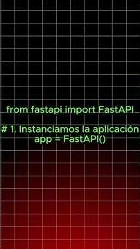 Crea una API con Python ASÍ de RÁPIDO (Tutorial FastAPI)