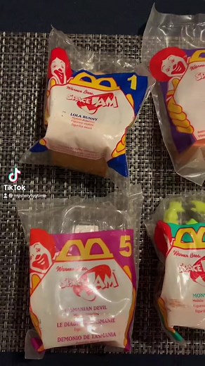 Unboxing Space Jam McDonald's Toys - Lola Bunny