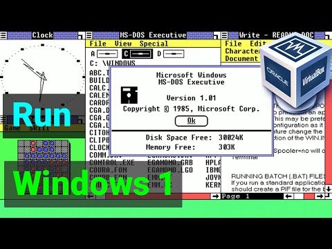 Run Windows 1 on VirtualBox | Detailed Walkthrough