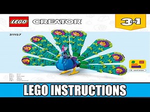 LEGO Instructions - Creator - 31157 - Exotic Peacock (Book 1)