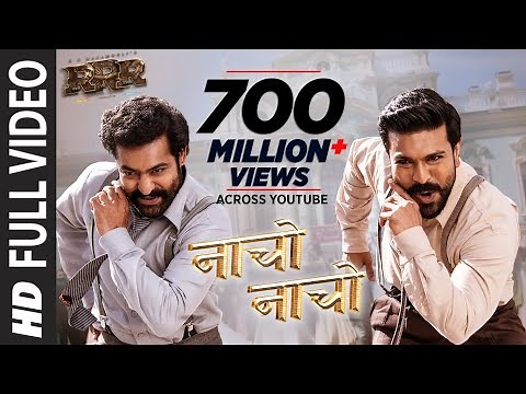 Naacho Naacho (Full Video) RRR - NTR, Ram Charan | M M Kreem | SS Rajamouli | Vishal Mishra & Rahul