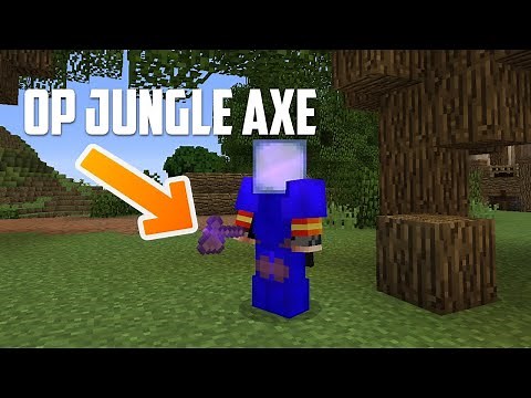 How To Craft A Jungle Axe In Hypixel SkyBlock