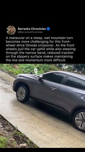 WHEN FRONT WHEEL DRIVE LOSES TRACTION