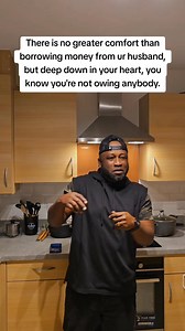 There is no greater comfort than borrowing money from your husband, but deep down in your heart, you know you're not owing anybody 🤣 | Femi Adesola
