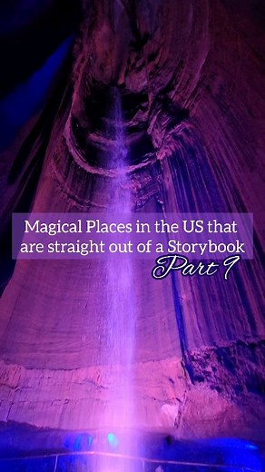 Britny McKibben on Instagram: "Ruby Falls in Chattanooga, TN is the tallest and deepest underground waterfall open to the public in the States! You begin your journey in an elevator descending 260 feet into the ground. Next you'll walk through a cave that takes you to the falls. It's such a unique experience! 💜 Tickets cost about $25 for adults and $14 for children 💜 Plan to spend 2-3hrs here 💜 All tickets are sold online 💜 The temperature in the cave is around 60 degrees all year round 💜 R