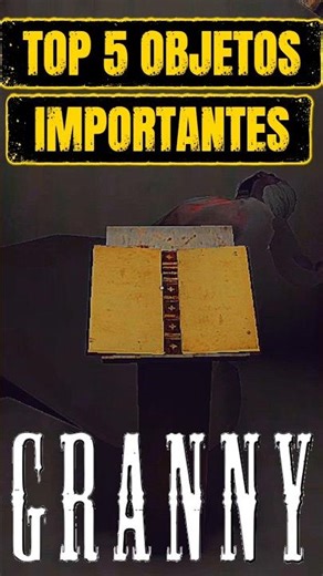 TOP 5 IMPORTANT OBJECTS in GRANNY #granny #horror #dvloper