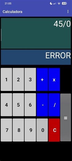app calculadora en app inventor