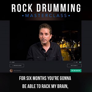 47K views · 125 reactions | Are you serious about taking your drumming to the next level in 2019? Introducing the Rock Drumming Masterclass: a 26-week online course with step-by-step lessons and personal guidance by Todd Sucherman. Get started: https://Drumeo.com/rock | Drumeo | Facebook