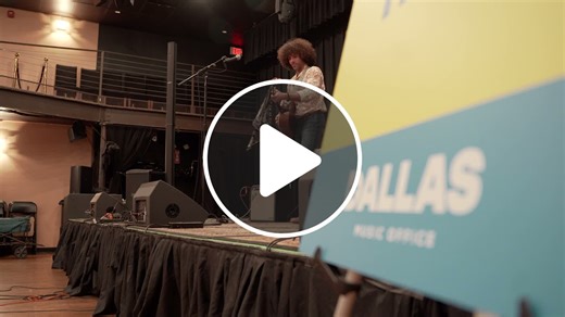 Tom Sless plays his song "Not Famous Yet" for Dallas' Sounds Amplified busking initiative audition - NewsBreak