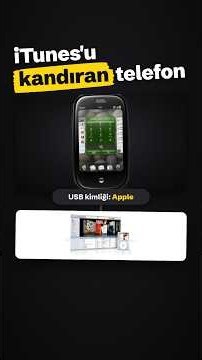 iTunes'u kandıran telefon #iphone #palmpre #teknoloji
