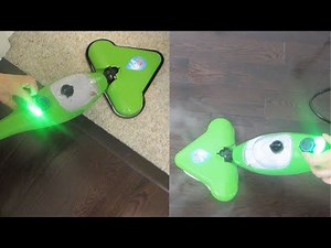 Clean without chemicals | H2O X5 Steam Mop - DEMO on Hardwood Floor & Carpet | Spring Cleaning!