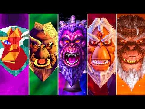 Evolution of Andross Battles in Star Fox Games (1993-2026)