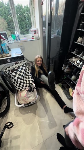 Trying on Wellies for School Trip Fun