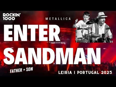 Leiria 2025 | Enter Sandman - Metallica - 4K