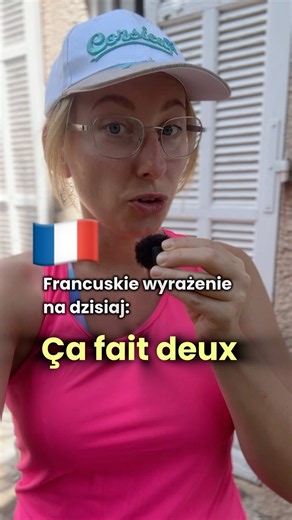 🇫🇷 Ça fait deux po polsku ☺️ #językfrancuski #naukafrancuskiego #francuski