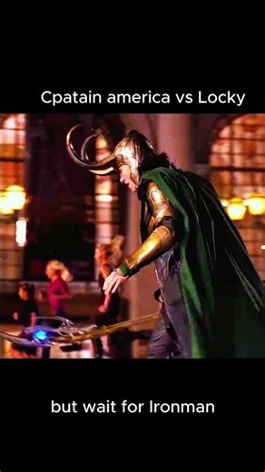 Loki vs Captain America & Iron Man Epic Marvel Fight Scene #shorts #marvel #ironman #captainamerica