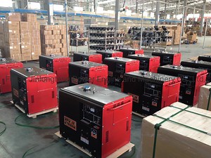 [Hot Item] Automatic Start 5kw 6kw 7kw Portable Diesel Generator with ATS Function