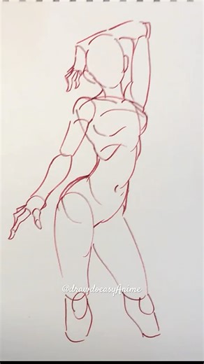 How How to draw anime body for beginners #music #drawing #art #sketch #anime