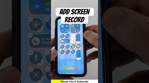 1.1K views | Learn how to add screen record on iPhone quickly and easily. In this tutorial, I'll show you how to enable the screen recording feature in your Control Center so you can capture your iPhone screen in just a few taps. This means you'll be able to record gameplay, create tutorials, or save important moments without downloading any third-party apps. #iPhone #iPhones #iphonefix #tech #howto #tutorial #technology #GaugingGadgets | Gauging Gadgets | Facebook