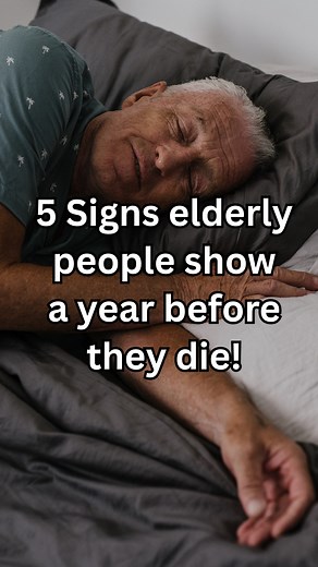 35K views · 192 reactions | 5 Signs an Elderly Person May Be in Their...
