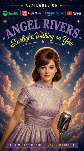 Starlight, Wishing on You 💔 Angel Rivers’ 60s Sweetheart Ballad #shorts #oldies #romanticmusic