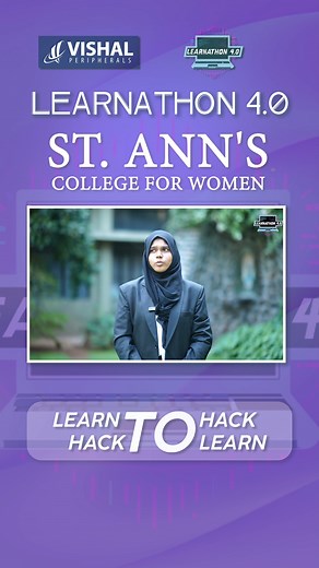 How Learnathon empowered students to explore tech!” Experience the journey of St Anns students and faculty as they dive into hands-on learning with Learnathon. Hear how it's shaping their future in tech. #learnathon #AI #EdTechLeadership #Learnathon #Upskilling #Shorts #TechStories #YouthVoices #Learnathon #StudentVoices #TechForGood #FutureReady #CampusDiaries #EdTechLeadership #SkillDevelopment #CampusToCorporate #Upskilling #TechStories #Shorts #StudentTestimonial #Learnathon | Learnathon 4.0