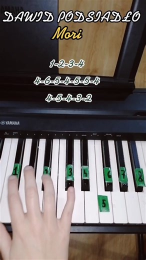 Mori - Dawid Podsiadło: Piano Tutorial Chords