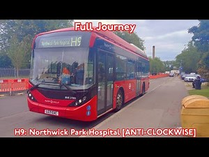 Full Journey on Route H9 | (BME27001e) LG71EAC - Northwick Park Hospital (Anti-Clockwise)
