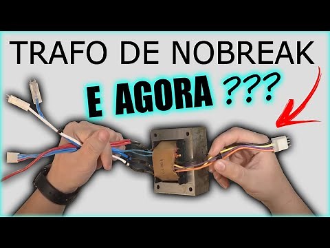 COMO IDENTIFICAR UM TRANSFORMADOR - TRAFO DE NOBREAK