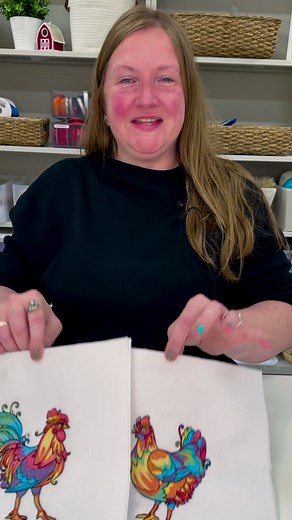 Color theory for the win! Our team has been exploring different ways to layer threads to reduce the number of unique thread colors and color changes. Bonnie is here to help explain the process we went through when creating and designing the new rainbow chicken designs. Watch now! Designs featured: Color Theory Threads Rooster and Chicken ...#emblibrary #embroiderylibrary #machineembroiderydesigns #machineembroidery #embroiderydesigns #embroidery #colortheory #digitizing #threads #embroiderythrea