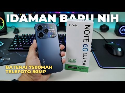 SATELLITE CALLS on a 4 MILLION IDR Phone?! Infinix Note 60 Ultra – 7500mAh Battery + 50MP Telephoto!